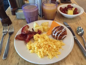Photo of buffet breakfast at Poseidon's Table